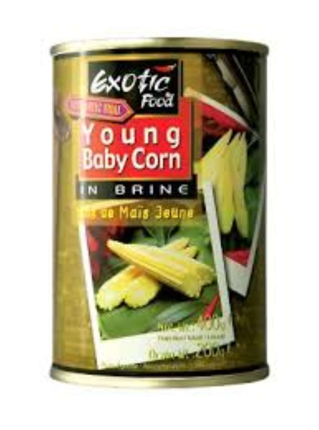 EXOTIC YOUNG BABYCORN IN BRINE 400G